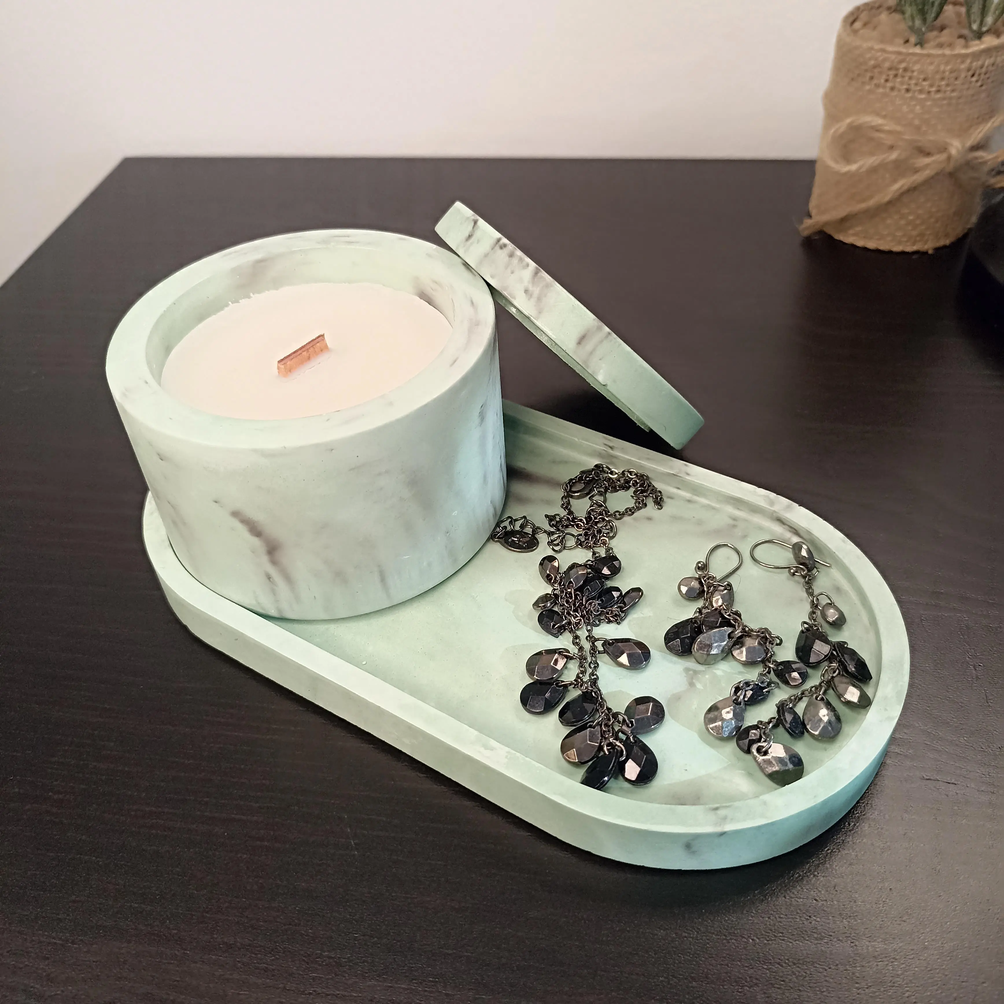 Nati Aroma Handmade 100% Soy Candles Green